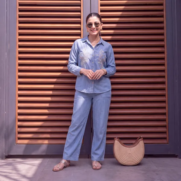 Light_blue_denim_co_ord_set_with_butterfly_embroidery