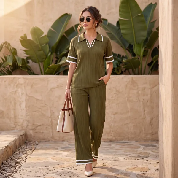 Olive_Green_Ribbed_Co-Ord_Set