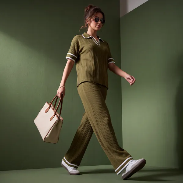 Olive_Green_Ribbed_Co-Ord_Set