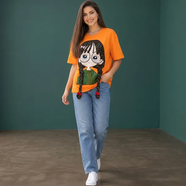 Orange_Anime_Graphic_Oversized_T-Shirt
