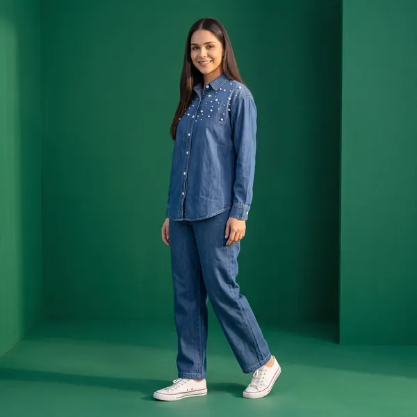 Pearl_Embellished_Denim_Co-Ord_Set