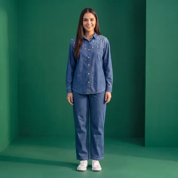 Pearl_Embellished_Denim_Co-Ord_Set
