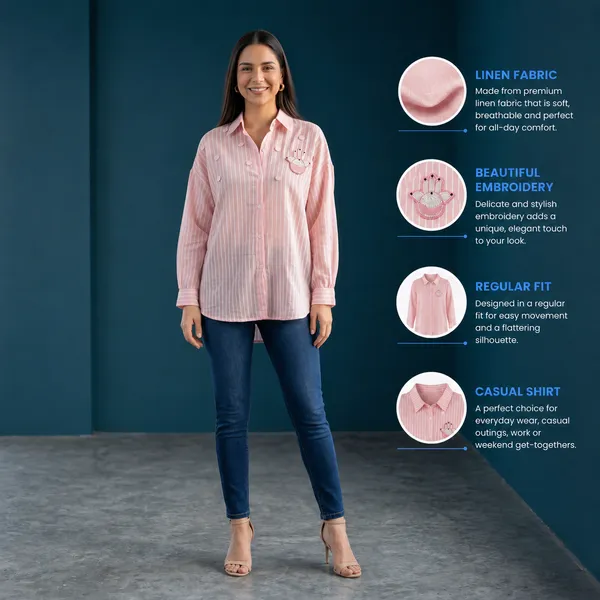 Pink_Baggy_Cotton_Shirt_with_Artistic_Embroidered_Design,_Full_Sleeve