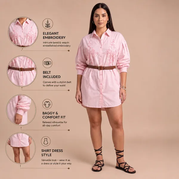 Pink_Embroidered_Shirt_Dress_with_Belt
