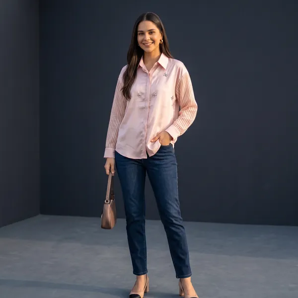 Premium_Pink_Peach_Satin_Shirt_with_Crystal_Embellishments