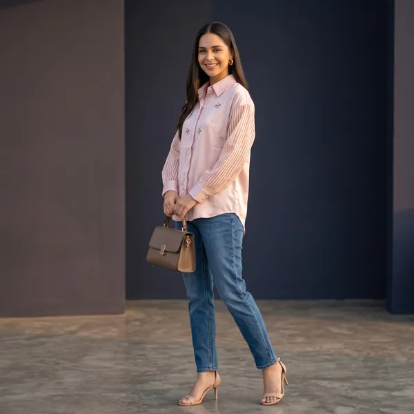Premium_Pink_Peach_Satin_Shirt_with_Crystal_Embellishments