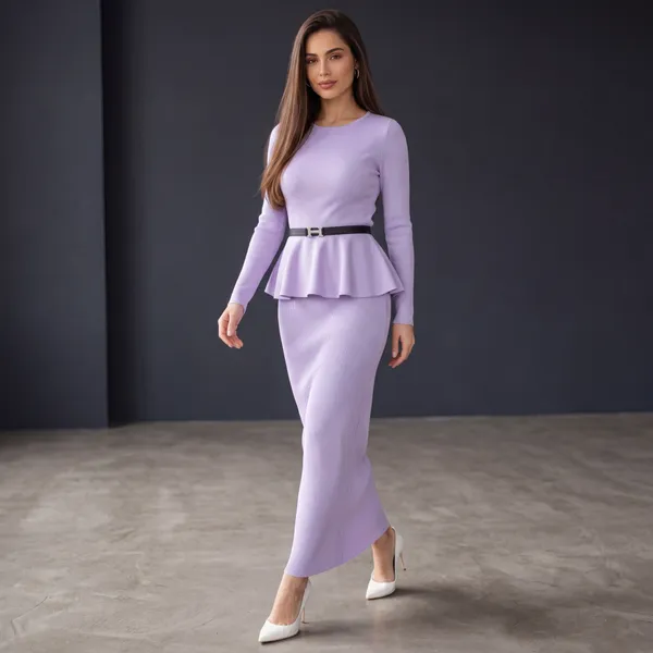 Ribbed_Peplum_Midi_Dress