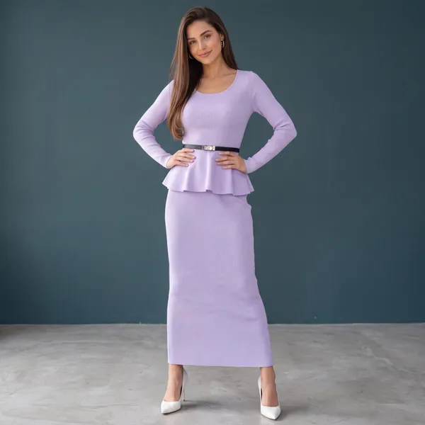 Ribbed_Peplum_Midi_Dress