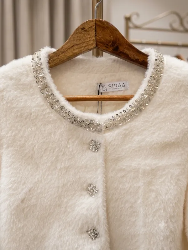 Sequined_&_Crystal-Embellished_Plush_Cropped_Jacket