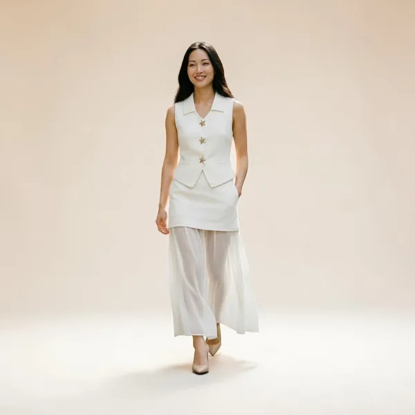 Women_Premium_Woven_Co-Ord_Set_with_Sleeveless_Vest_Top_&_Flowy_Skirt