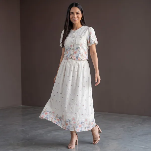 Peach_Chickenkari_Skirt_Top