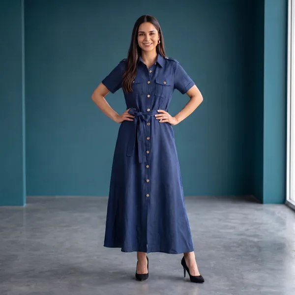 Navy_Blue_Belted_Shirt_Dress