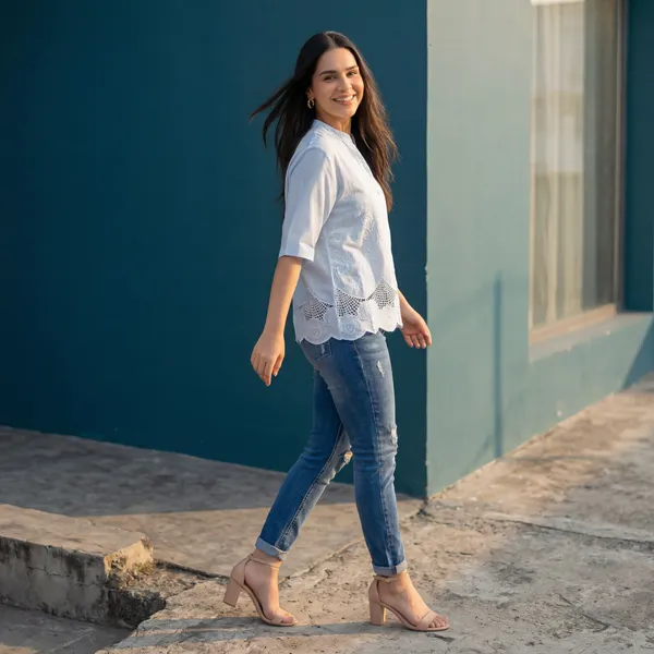 Womens_Sky_Blue_Embroidered_Casual_Top