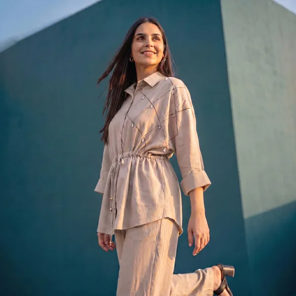 Beige_Linen_Embroidered_Co-ord_Set