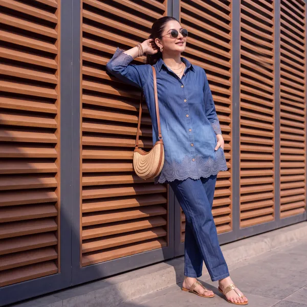 Gradient_Ombré_Denim_Tunic_Set_with_Cutwork_Embroidery