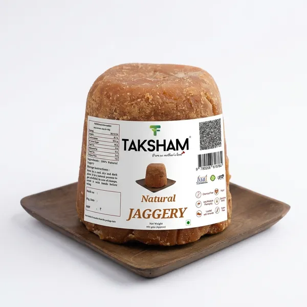Taksham_Organic_Sugarcane_Jaggery_Block