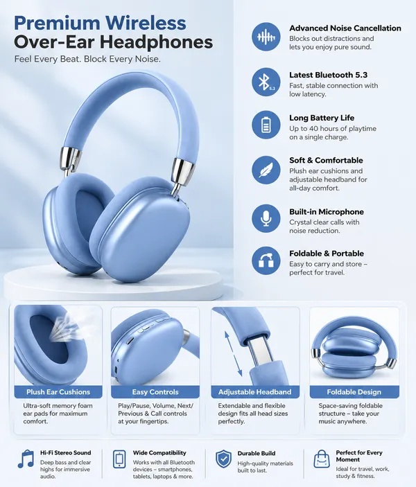Wireless_Bluetooth_P9_Headphones_Over_Ear_with_Mic,_Hi-Fi_Stereo_Sound,_Deep_Bass,_120_Hours_Standby,Blue