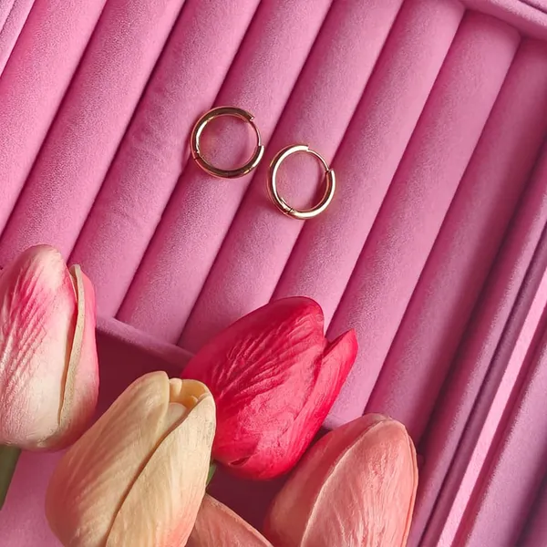 Gold_Alloy_Classic_Edged_13Mm_Small_Hoop_Earrings_For_Women