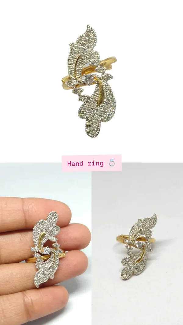 Gold_Alloy_Crystal_Butterfly_Wing_Statement_Ring_For_Women