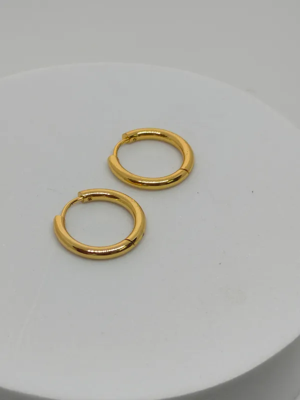 Gold_Tone_Stainless_Steel_Huggie_Hoop_Earrings