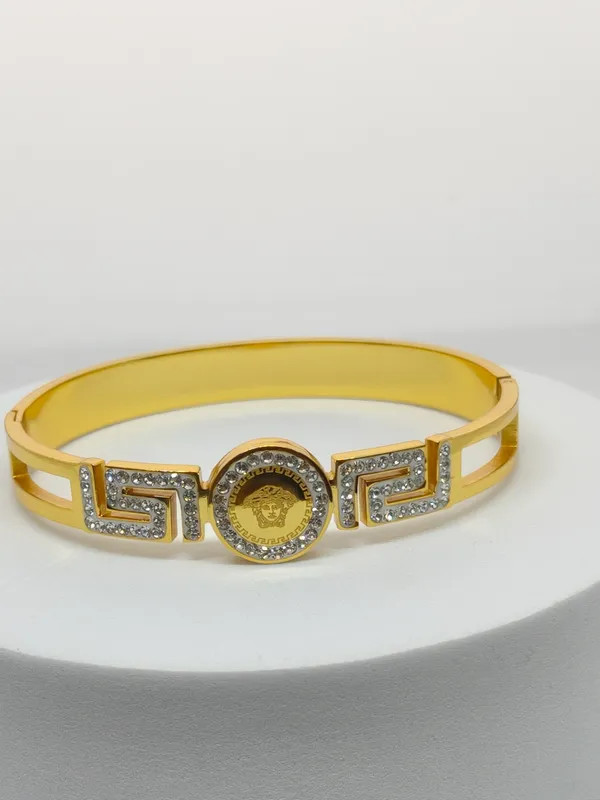 Gold_Plated_Greek_Key_Pattern_Bangle_with_Crystal_Embellishments