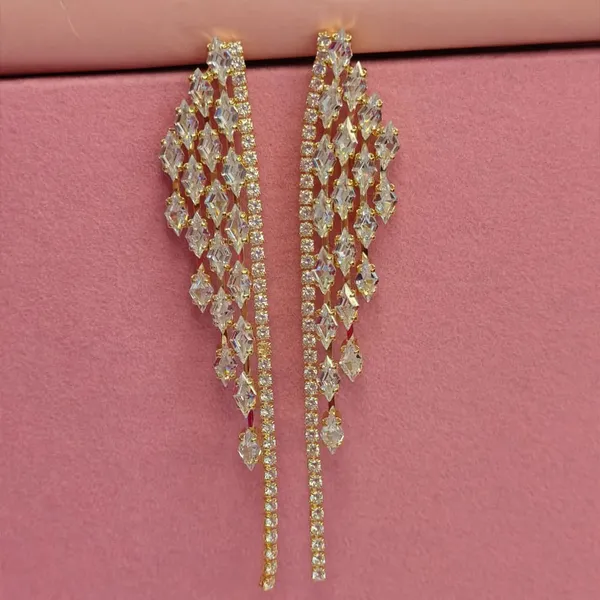 Gold_Brass_Crystal_Tassel_Drop_Earrings_For_Women