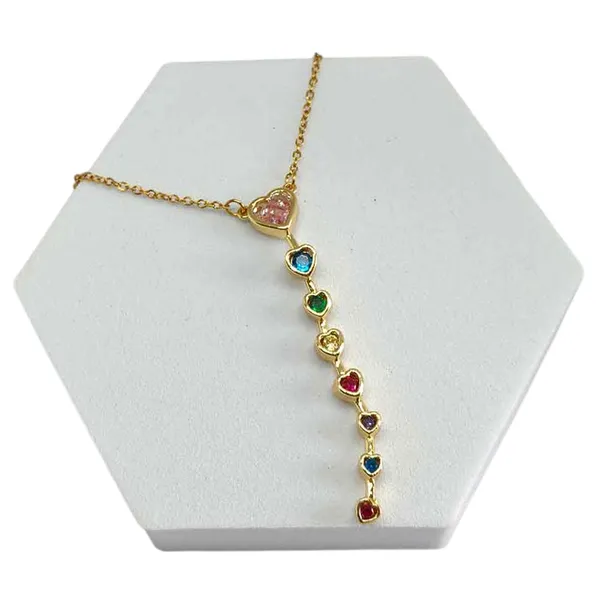 Multicolor_Alloy_Cubic_Zirconia_Heart_Pendant_Necklace_For_Women