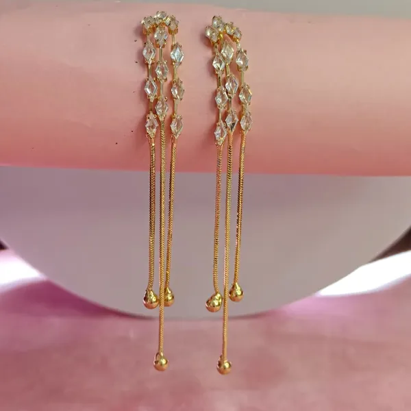 Gold_Brass_Crystal_Tassel_Drop_Earrings_For_Women