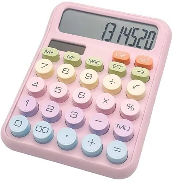 Pink_Pastel_Button_12-Digit_Desktop_Calculator
