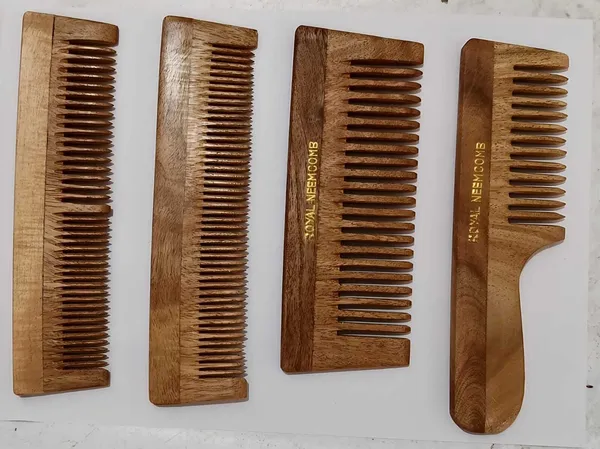 Homerovate_Neem_Wood_Wide_Tooth_Detangling_Hair_Comb_Pack_Of_4