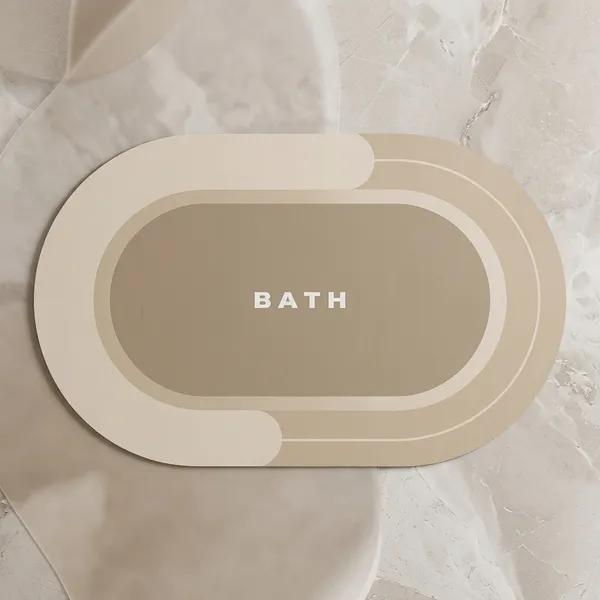 Microfiber_Oval_Super_Absorbent_Anti-Slip_Bathroom_Mat_Beige