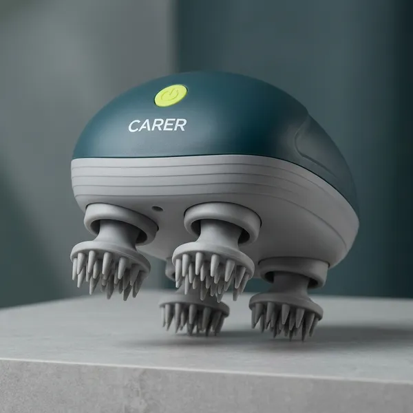 Scalp_And_Body_Massager_With_4_Interchangeable_Massage_Heads