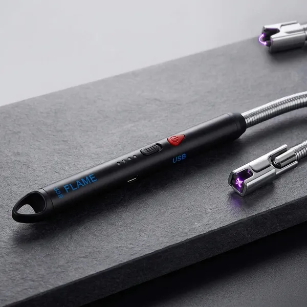 Black_Plastic_Flameless_Arc_Usb_Rechargeable_Electric_Gas_Lighter
