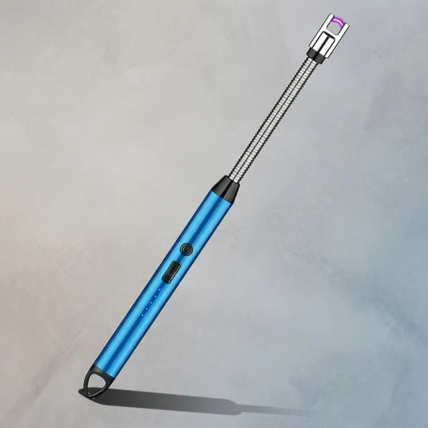 Blue_Plastic_Flameless_Arc_Usb_Rechargeable_Electric_Gas_Lighter