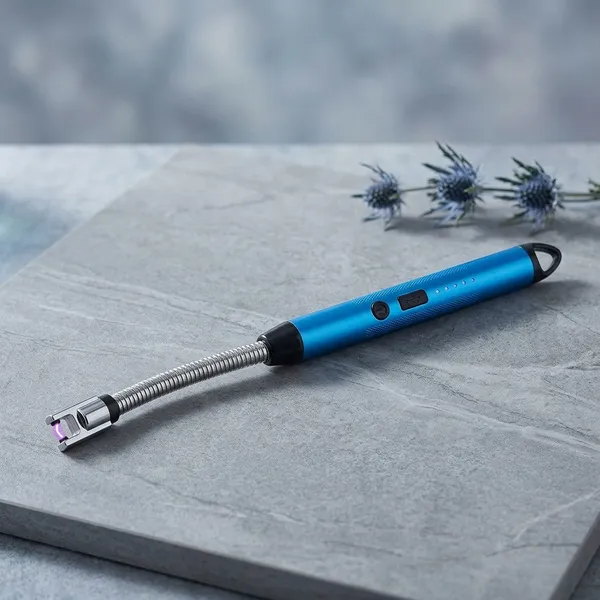 Blue_Plastic_Flameless_Arc_Usb_Rechargeable_Electric_Gas_Lighter