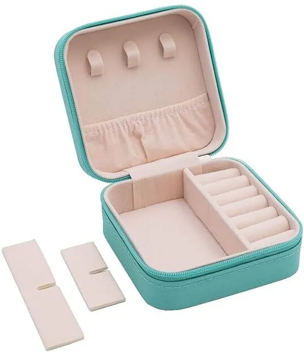 Green_Pu_Leather_Travel_Multi-Compartment_Jewelry_Organizer_Box