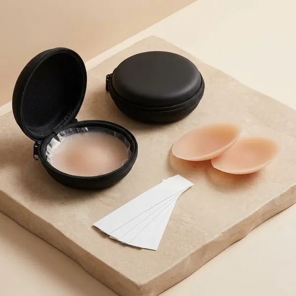 Beige_Silicone_Self-Adhesive_Invisible_Nipple_Covers_For_Women_Pack_Of_4