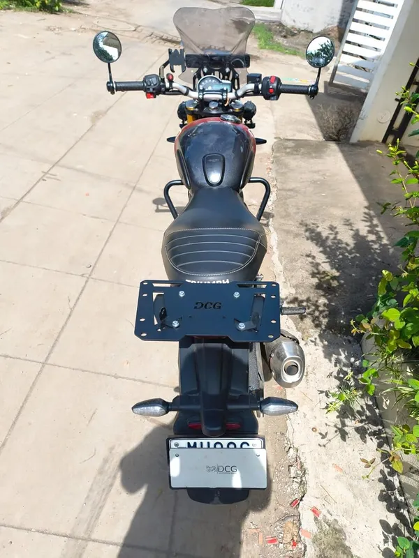 Dcg_Tail_Rack_For_Triumph_Speed_400_Heavy_Duty_Rear_Luggage_Carrier_Touring_Rack_With_Oem_Fitment_Powder_Coated_Steel
