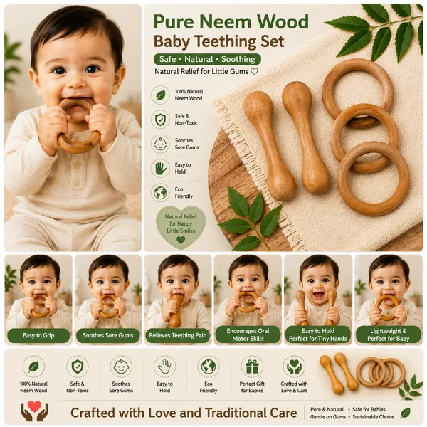 Eco_Safe_Wooden_Neem_Teether_Toy_For_Baby_Oral_And_Gum_Care