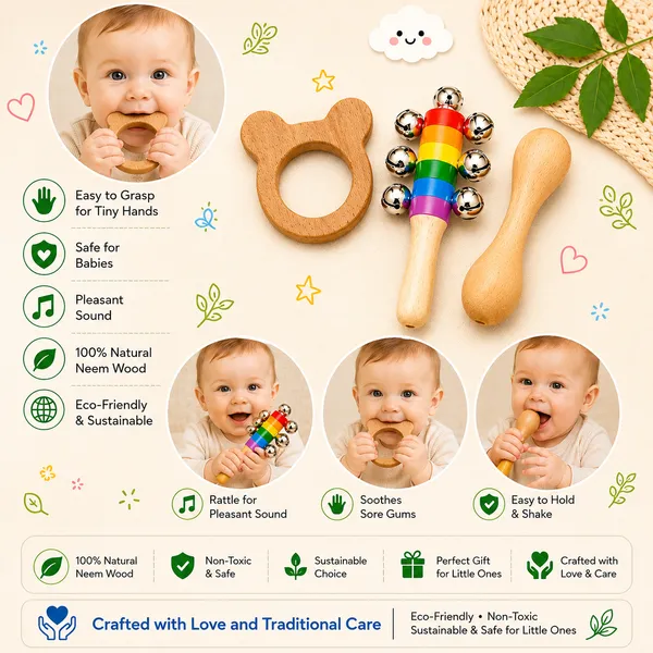 Baby_Dental_Care_Neem_Teether_And_Pine_Wood_Rattle_Combo