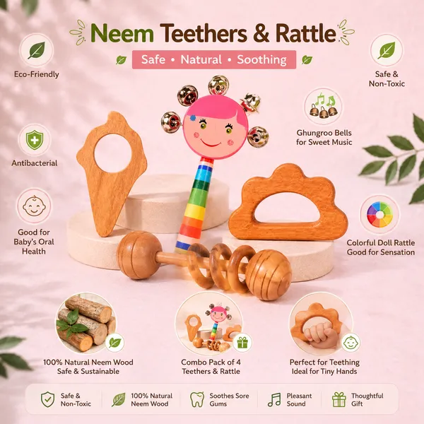 Wooden_Neem_Teether_And_Pine_Wood_Handheld_Rattle_Combo