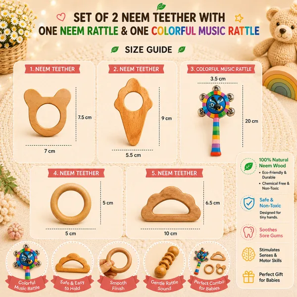 Natural_Neem_Wood_Teether_And_Pine_Wood_Baby_Toy_Set