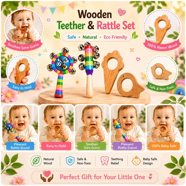 Neem_Wooden_Dental_Care_Teether_And_Pine_Wood_Rattle