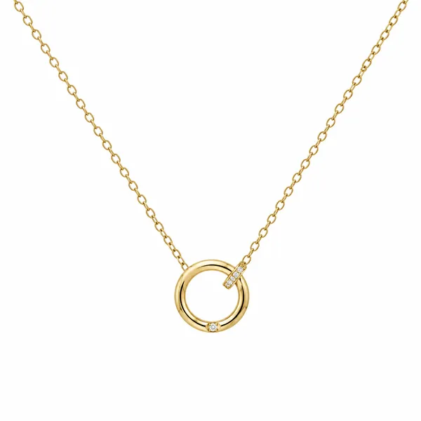 Gold_Minimalist_Circle_Pendant_Necklace_For_Women_|_Made_With_Pure_925_Silver