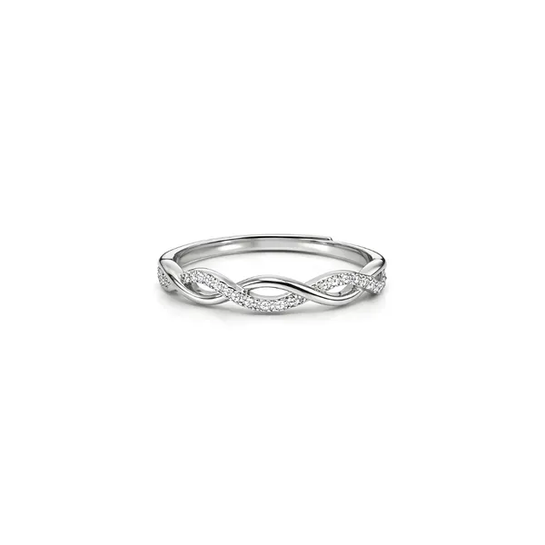 White_Gold_Diamond_Twisted_Band_Ring_For_Women_|_Made_With_Pure_925_Silver
