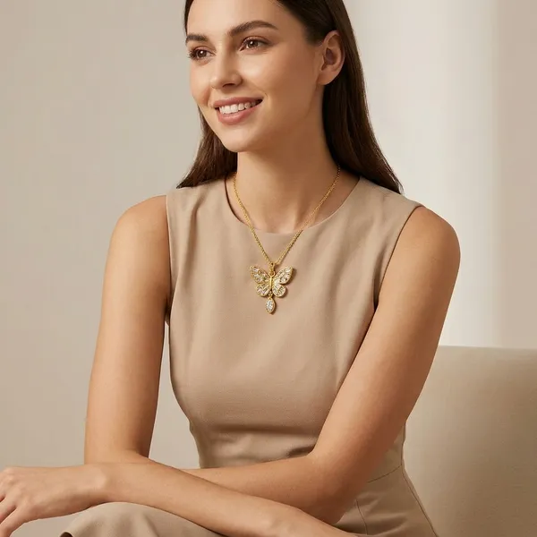 Gold_Crystal_Butterfly_Pendant_Necklace_For_Women_|_Made_With_Pure_925_Silver