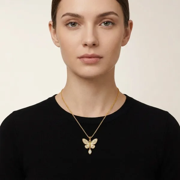 Gold_Crystal_Butterfly_Pendant_Necklace_For_Women_|_Made_With_Pure_925_Silver