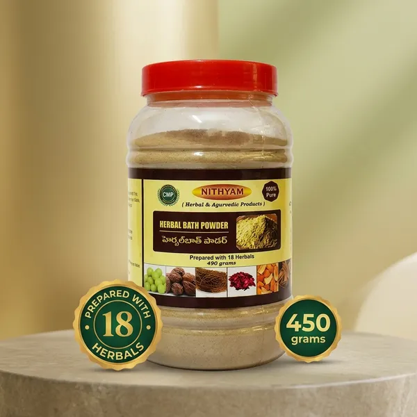 Nithyam_Golden_Vitality_18Herb_Ayurvedic_Bath_Powder