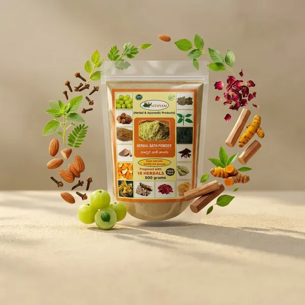 Nithyam_18Herb_Ayurvedic_Bath_Powder_Turmeric_Neem_Amla