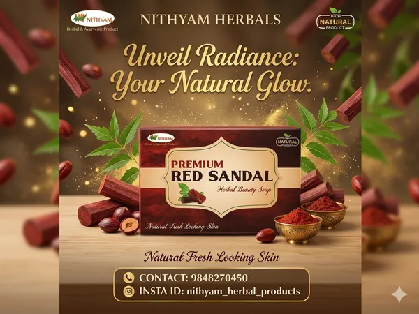 Nithyam_Red_Sandal_Glycerine_Herbal_Beauty_Soap__Pack_of_4